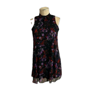 Calvin Klein floral sleeveless shift dress size 6P